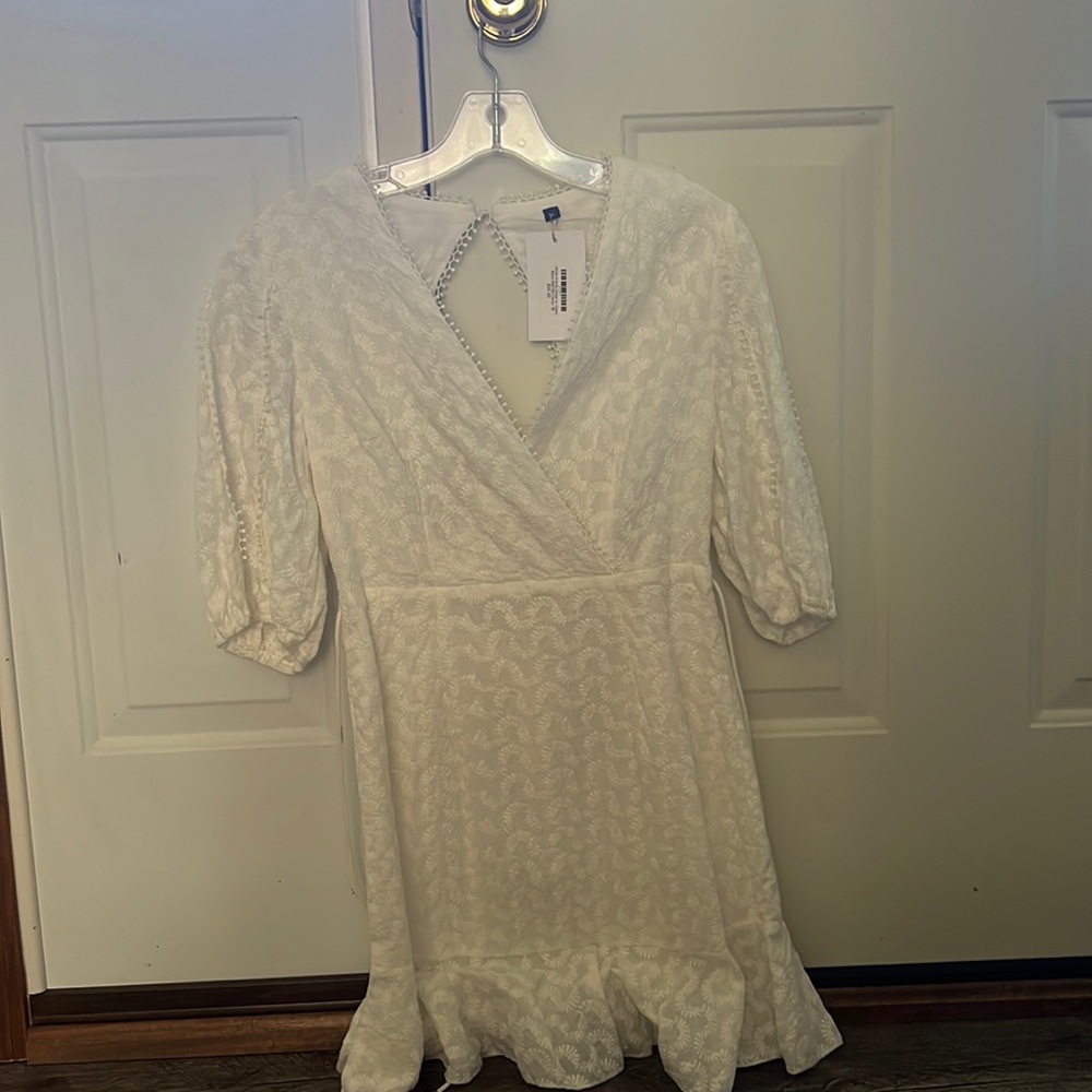 Womens white dress
